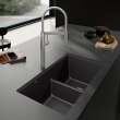 Culina II Pull-Down Dual-Spray Touchless Sensor Kitchen Faucet - PVD Steel, 527470