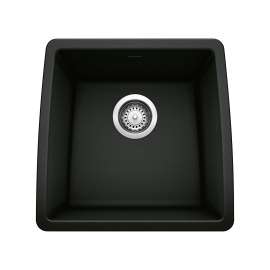 Performa SILGRANIT 17" Undermount Bar Sink - Coal Black, 442938
