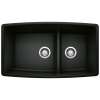 KA-442939 Performa Medium 1-3/4 Low Divide Sink Kit in Coal Black