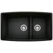 KA-442939 Performa Medium 1-3/4 Low Divide Sink Kit in Coal Black