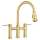 Empressa Pull-Down Dual-Spray Bridge Faucet - Satin Gold, 442981
