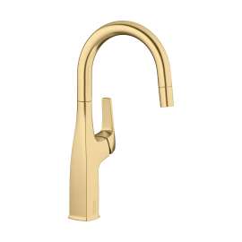 Rivana Pull-Down Bar Faucet - Satin Gold, 442986