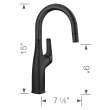 Rivana Pull-Down Bar Faucet - Matte Black, 443021