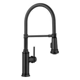 Empressa Semi-Pro Pull-Down Dual-Spray Kitchen Faucet - Matte Black, 443022