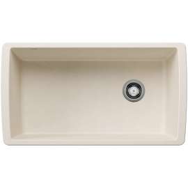 Diamond SILGRANIT 33" Super Single Undermount Kitchen Sink - Soft White, 443071