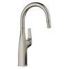 Rivana Pull-Down Bar Faucet - Satin Platinum, 443250