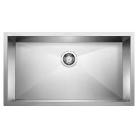 Precision R0 32" Super Single Bowl Undermount Stainless Steel Kitchen Sink, 512747