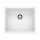 KA-513426 Precis 21" Single Bowl Sink Kit in White