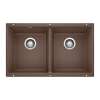 KA-516323 Precis Equal Double Bowl Sink Kit in Caf