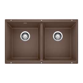 KA-516323 Precis Equal Double Bowl Sink Kit in Caf