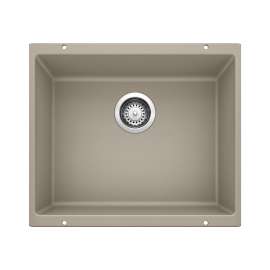 Precis SILGRANIT 21" Single Bowl Undermount Kitchen Sink - Truffle, 517677