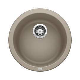 BLANCORONDO SILGRANIT 18" Dual Mount Bar Sink - Truffle, 517699