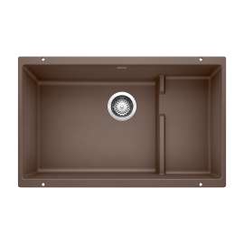 Precis Cascade SILGRANIT 29" Single Bowl Undermount Kitchen Sink with Colander - Café, 519457