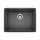 Precis SILGRANIT 24" Single Bowl Undermount Kitchen Sink - Anthracite, 522258
