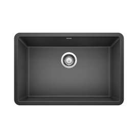 Precis SILGRANIT 27" Single Bowl Undermount Kitchen Sink - Anthracite, 522259