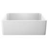 Cerana 30" Fireclay Single Bowl Apron-Front Farmhouse Sink - White, 525010