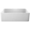 Cerana 33" Fireclay Single Bowl Apron-Front Farmhouse Sink - White, 525012