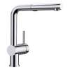 Linus Low Arc Pull-Out Dual-Spray Kitchen Faucet - Chrome, 526365