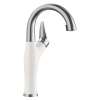 Artona Pull-Down Dual-Spray Bar Faucet - PVD Steel/White, 526386