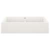 Vintera SILGRANIT 33" Double Bowl Apron-Front Farmhouse Sink - White, 526550