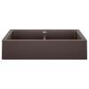 KA-526552 Vintera 33" Equal Double Apron Sink Kit in Caf