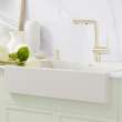 Linus Low Arc Pull-Out Dual-Spray Kitchen Faucet - Satin Gold, 526686