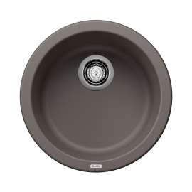 BLANCORONDO SILGRANIT 18" Dual Mount Bar Sink - Volcano Gray, 527416