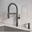 Culina Mini II Pull-Down Dual-Spray Kitchen Faucet - Satin Dark Steel, 527482
