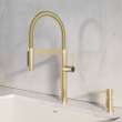 Lato Soap Dispenser - Satin Gold, 526699