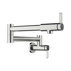 Culina II Wall-Mounted Pot Filler - PVD Steel, 527484