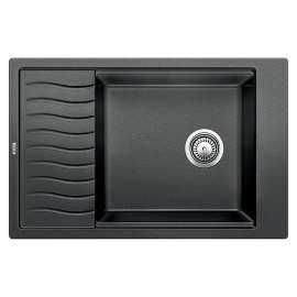 Precis 19.6875-In X 30.6875-In Single-Basin Granite Multi-Mount 2-Hole Kitchen Sink