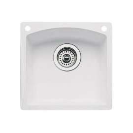 Bar Sink 2-Hole, Silgranit II - White