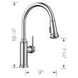 Empressa 1.5 GPM Kitchen Faucet With Pull-Down Spray