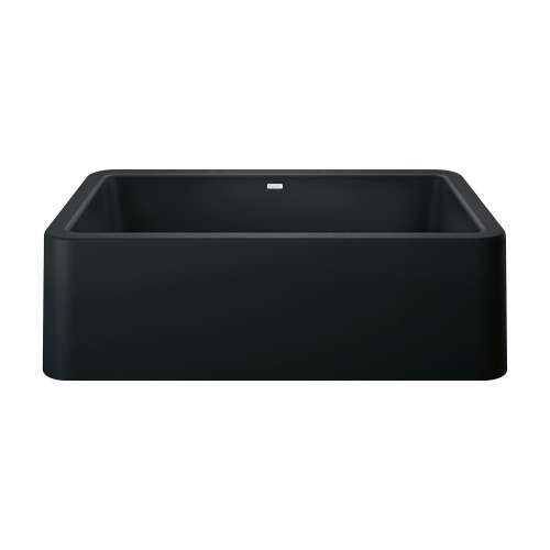 Blanco 402575 Ikon 33" Apron Front Single Kitchen Sink in Coal Black