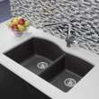 Blanco Diamond 19-In X 32-In Double-Basin Granite Undermount Kitchen Sink