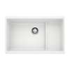 Blanco Precis 18.125-In X 28.75-In Single-Basin Granite Undermount Kitchen Sink