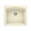Blanco Diamond 22-In X 25-In Single-Basin Granite Multi-Mount 1-Hole Kitchen Sink