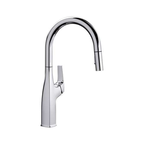 Blanco Rivana Pull-Down Kitchen Faucet in Polished Chrome