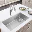 Blanco Quatrus 22-In X 33-In 9-In 18-Gauge Kitchen Sink