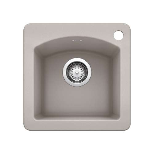 Blanco Diamond Dual Mount Bar Sink in Concrete Gray