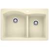 Blanco Diamond 22-In X 33-In Double-Basin Granite Multi-Mount 1-Hole Kitchen Sink