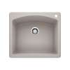 Blanco 442749 Diamond Single Drop-In or Undermount Kitchen Sink in Concrete Gray