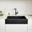 Blanco 526545 Vintera 30" Super Single Apron Front Kitchen Sink in Coal Black