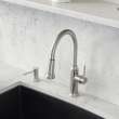 Pull Down Kitchen Faucet 1.5 gpm in Stainless Finish