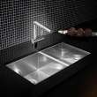 Blanco Quatrus 18-In X 33-In Double-Basin Undermount Kitchen Sink
