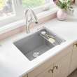 Blanco Liven Dual Mount Laundry Sink in Refined Brushed Finish