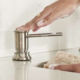Soap Dispenser, in Stainless Finish