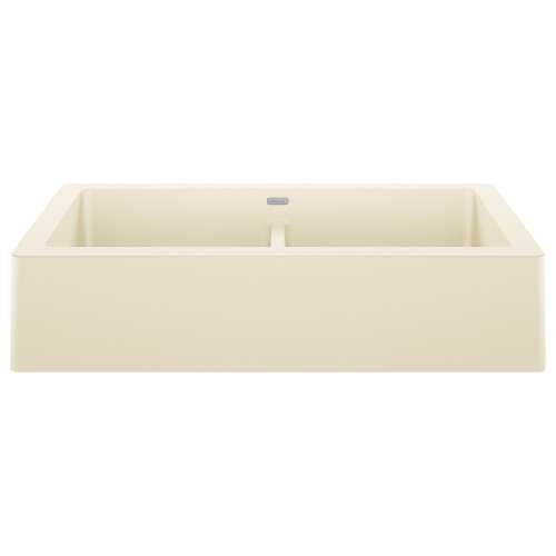 Blanco 526551 Vintera 33" Equal Double Apron Front Kitchen Sink in Biscuit