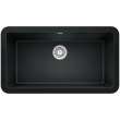 Blanco 402575 Ikon 33" Apron Front Single Kitchen Sink in Coal Black
