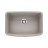 Blanco 442757 Valea Single Undermount Kitchen Sink in Concrete Gray